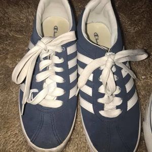 Champion Shoes. Barley Worn.